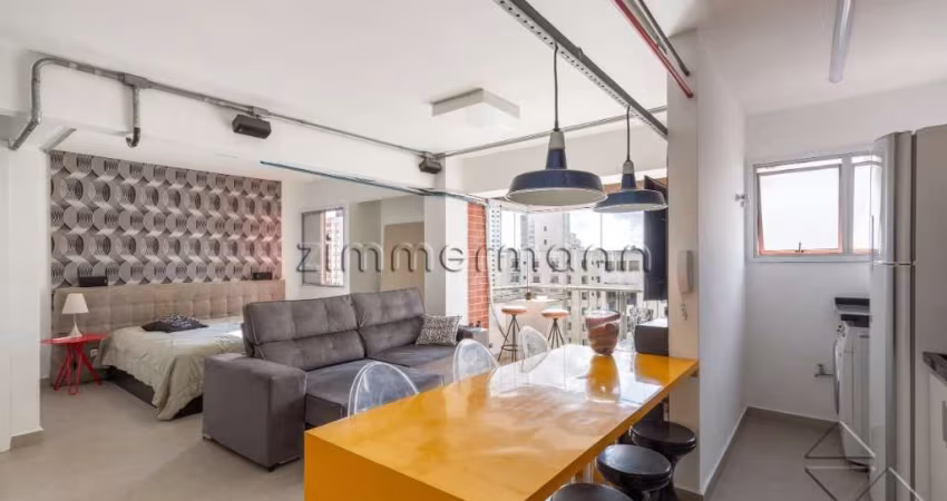 Apartamento com 1 quarto à venda na Alameda dos Aicás, --, Moema, São Paulo