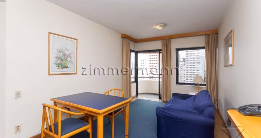 Flat com 1 quarto à venda na Rua Doutor Gabriel dos Santos, --, Santa Cecília, São Paulo