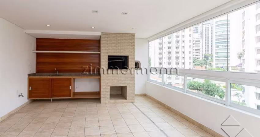 Apartamento com 3 quartos à venda na Alameda dos Aicás, --, Moema, São Paulo