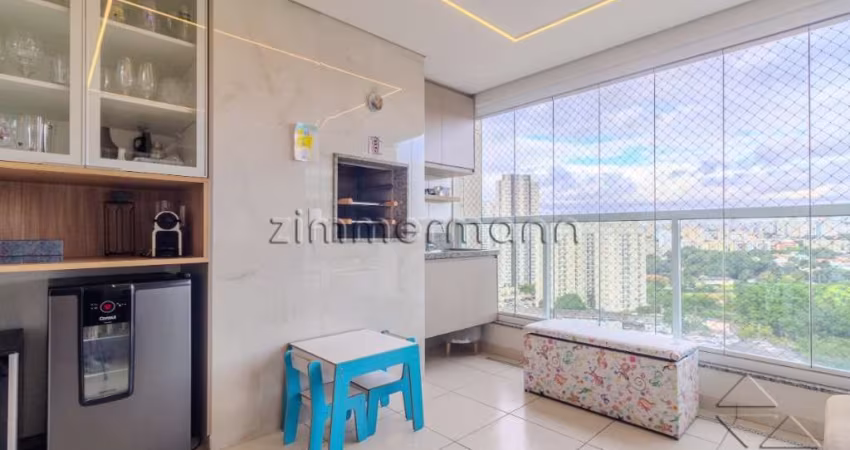 Apartamento com 3 quartos à venda na Rua dos Coroados, --, Vila Anastácio, São Paulo