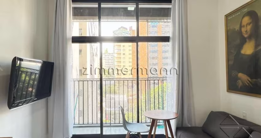 Apartamento com 1 quarto à venda na Rua Francisco Leitão, --, Pinheiros, São Paulo