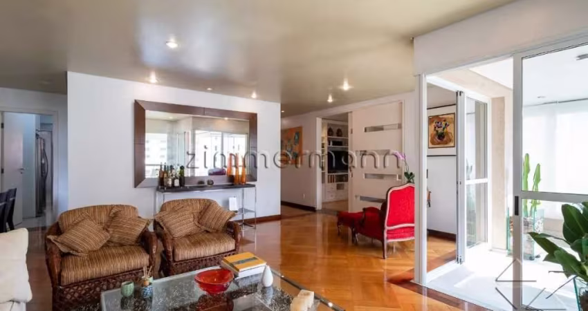 Apartamento com 4 quartos à venda na Alameda dos Aicás, --, Moema, São Paulo