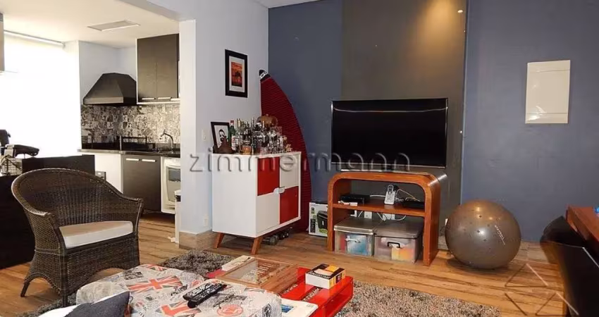 Apartamento com 1 quarto à venda na Rua Roque Petrella, --, Brooklin, São Paulo