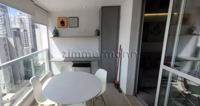 Apartamento com 1 quarto à venda na Avenida Aratãs, --, Moema, São Paulo