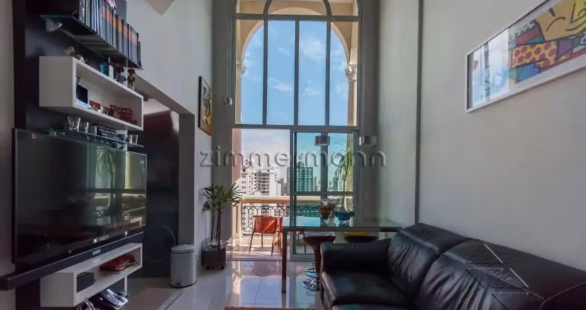 Apartamento com 1 quarto à venda na Rua Demóstenes, --, Campo Belo, São Paulo