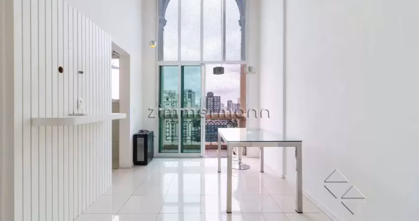 Apartamento com 1 quarto à venda na Rua Demóstenes, --, Campo Belo, São Paulo
