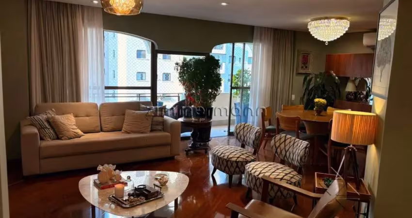 Apartamento com 3 quartos à venda na Avenida Aratãs, --, Moema, São Paulo