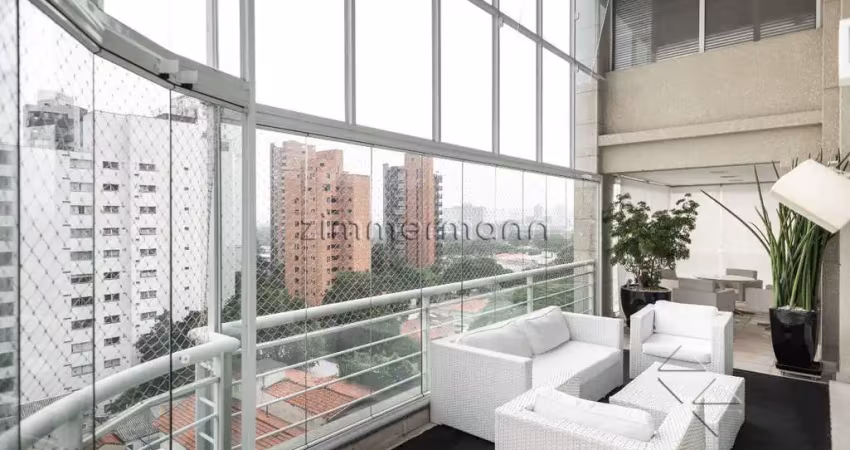 Apartamento com 4 quartos à venda na Alameda dos Aicás, --, Moema, São Paulo