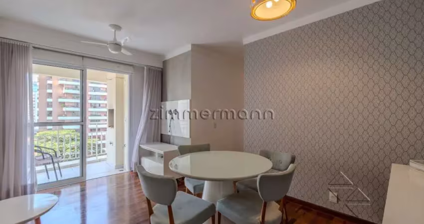 Apartamento com 2 quartos à venda na Alameda dos Aicás, --, Moema, São Paulo
