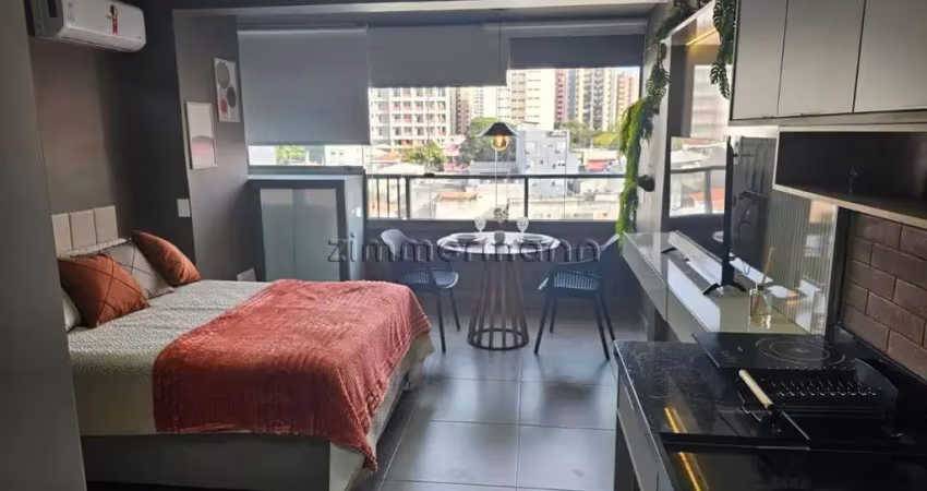 Flat com 1 quarto à venda na Rua Borges Lagoa, --, Vila Clementino, São Paulo