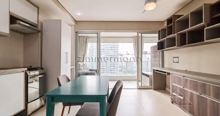Apartamento com 1 quarto à venda na Rua Michigan, --, Brooklin, São Paulo
