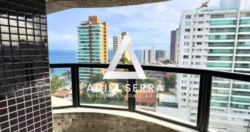 Morro do gato | alto padrão | vista mar 180º | 3 suítes | 240m² | varanda gourmet | 1 por andar