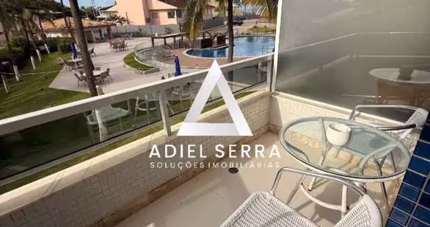 Villas do Atlântico | Village | 1/4 | Alto padrão | Pé na areia  | 62m² | Vista mar | mobiliado | Condomínio Exclusivo