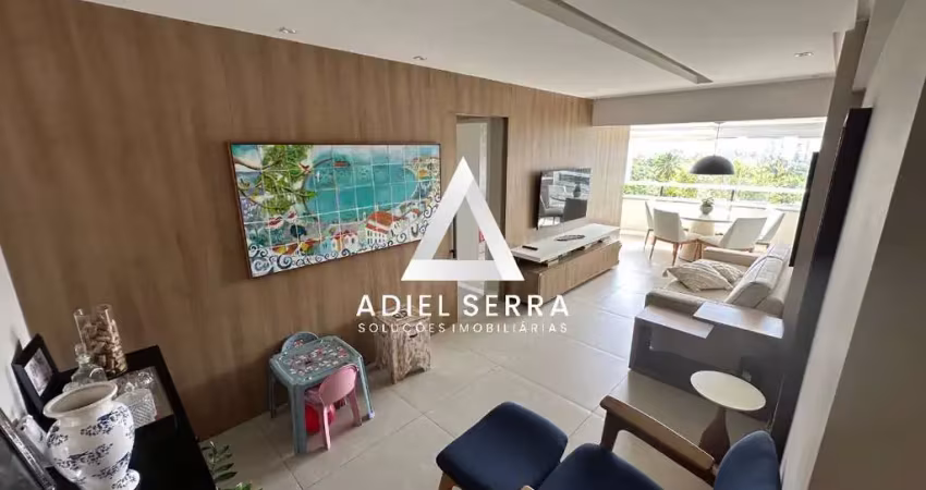 Bosque patamares | 3/4 | varanda gourmet | 80m² | porteira fechada | andar alto | 2 vagas | total infraestrutura