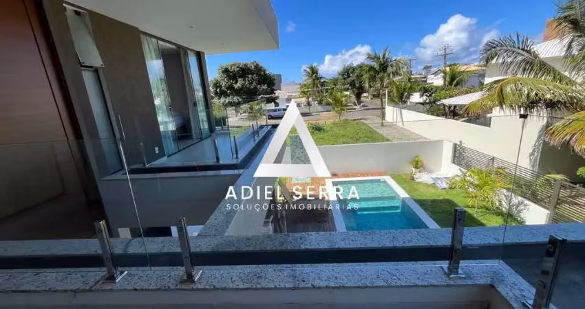 Guarajuba - 5 suítes - Piscina e área gourmet - 350 metros da praia - Energia solar - Condomínio Paraíso - Escriturada - 4 vagas