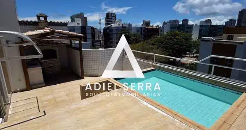 Rio Vermelho - Cobertura duplex - 2/4 com suíte - Dependência completa - 146m² - Nascente - Piscina e área gourmet - 2 vagas