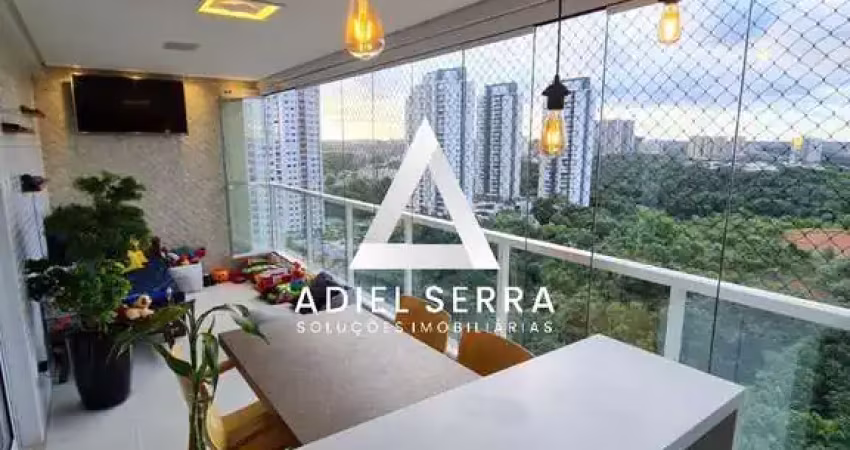 Greenville Platno - 2/4 com suíte + home - 110m² - Andar alto - Reformado - Varanda com churrasqueira - Armários - 2 vagas - Lazer completo