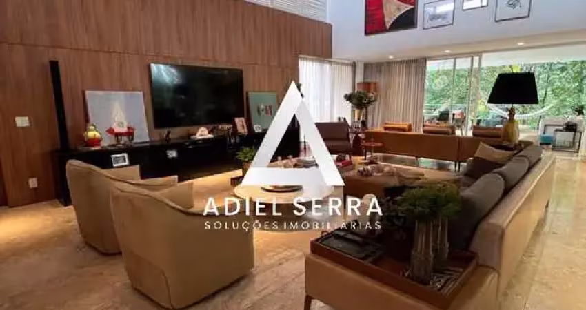 Alphaville salvador - 1.200m² total - 5 suítes - master c/ closets e hidro - piscina - espaço gourmet - 4 vagas