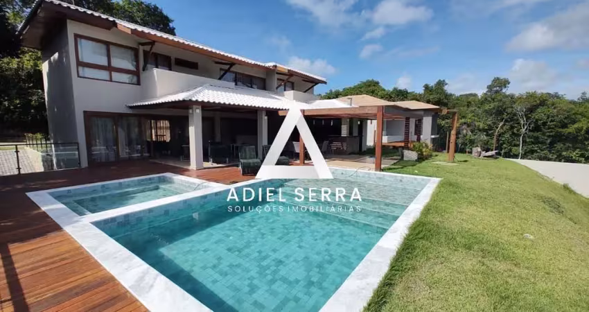 Praia do Forte - Triplex - 800m² total - 4 suítes - 2 lavabos - Sala ampla - Varanda Gourmet - Piscina c/ deck -  Armários - Climatizado -  9 vagas