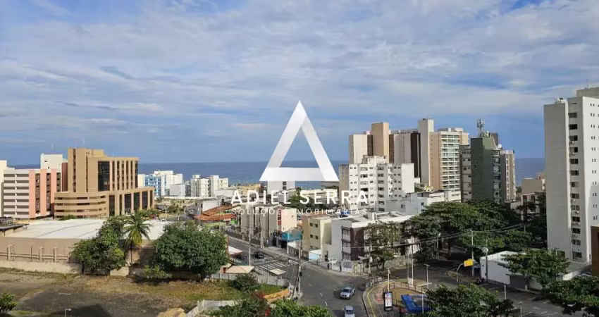 Pituba - 139m² - Nascente - Vista mar - 3 quartos sendo 1 suíte - Despensa - Dependência completa - 2 vagas - Condomínio c/ infraestrutura