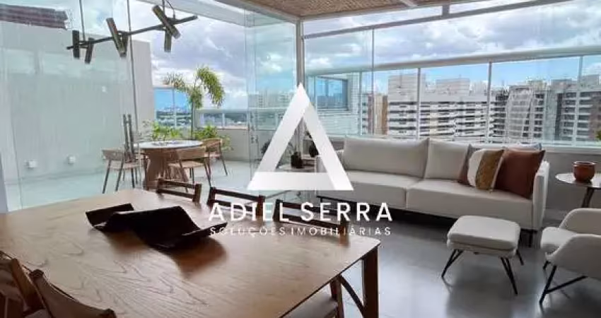 Alphavillle Salvador - Cobertura - 158m² - 3 quartos sendo 2 suítes - Mobiliado - Vista ampla - Decorada - Espaço Gourmet - Climatizado - 2 vagas