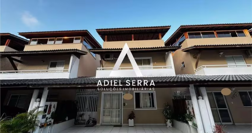 Stella maris - triplex - 176,15m² total - 4 quartos sendo 2 suítes - gabinete - varanda - lavabo - área verde - 3 vagas - condomínio c/ infraestrutura