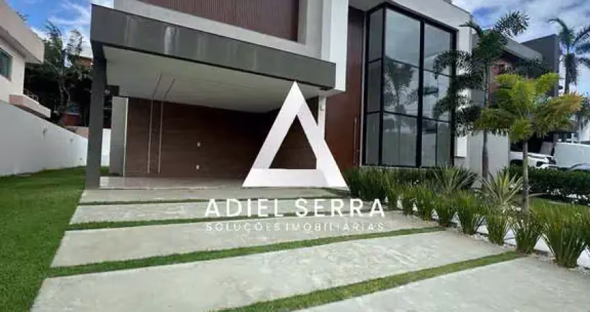 Alphaville litoral norte 1 - 480m² total - conceito aberto - 4 suítes - closet - 2 pavimentos - despensa - lavabo - espaço gourmet - piscina - 4 vagas