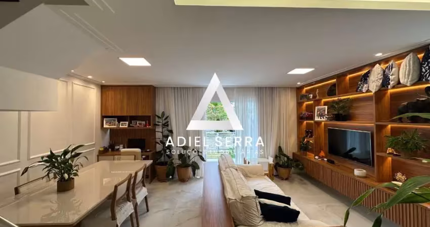 Abrantes - 180m² total - 3 quartos sendo 1 suíte - lavabo - área gourmet c/ churrasqueira - armários - ar condicionado - 1 vaga