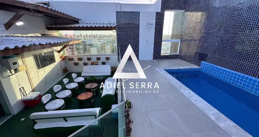 Lauro de Freitas - Cobertura Duplex - 206m² - 3 quartos sendo 2 suítes - Energia solar - Piscina - Área Gourmet - Varanda - Climatizado - 2 vagas