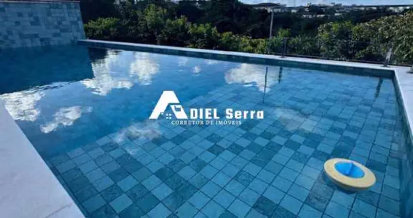 Alphaville 2 salvador - 30m² total - 5 suítes - master c/ closet - escritório - reformado - área gourmet - piscina - vista permanente - 4 vagas