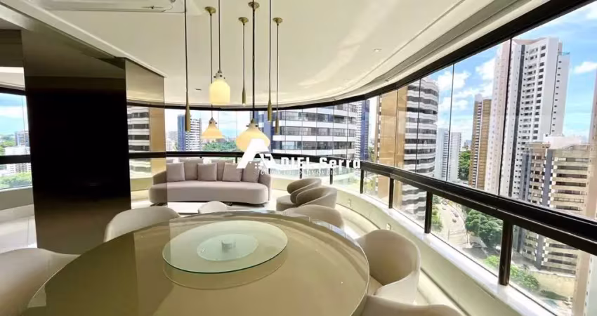 Horto Florestal - 281m² - PORTEIRA FECHADA - 3 suítes - Master c/ closet - Despensa - Varanda -  Dependência completa - 4 vagas - Depósito