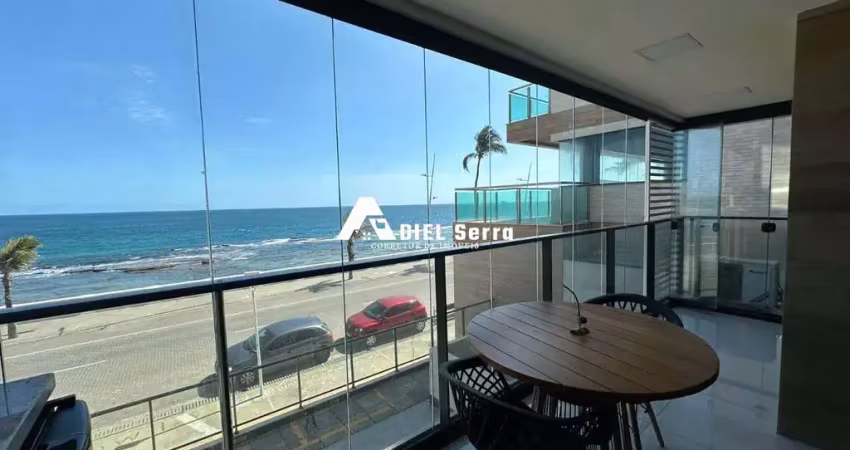 Barra - 44m² - Vista mar eterna - Super decorada - Mobiliada - Varandão Gourmet - 1 vaga