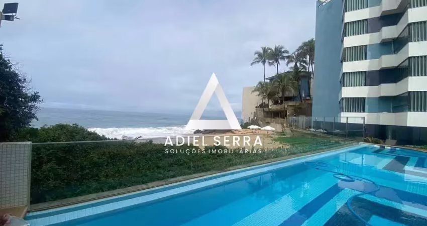 Rio vermelho | 1 suíte | 66m² | pé na areia | vista mar | porteira fechada | total infraestrutura de lazer