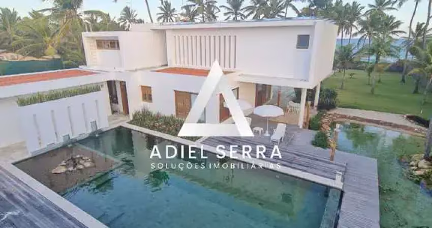 Busca vida | mansão 6 suítes | 1.555m² | terreno 8.000m² | frente mar | piscina | energia solar | lago | total infraestrutura de lazer