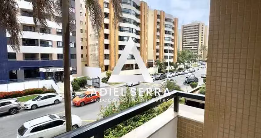 Pituba ville | 2/4 sendo 1 suíte | 58m² | 2 vagas | porcelanato | total infraestrutura de lazer