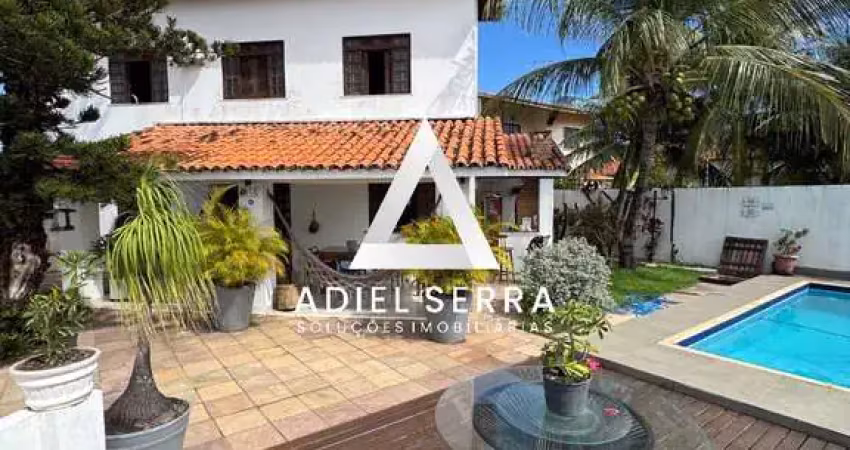 Vilas do atlântico | casa 5/4 | 370m² | piscina | gourmet | sauna | academia | total infraestrutura de lazer