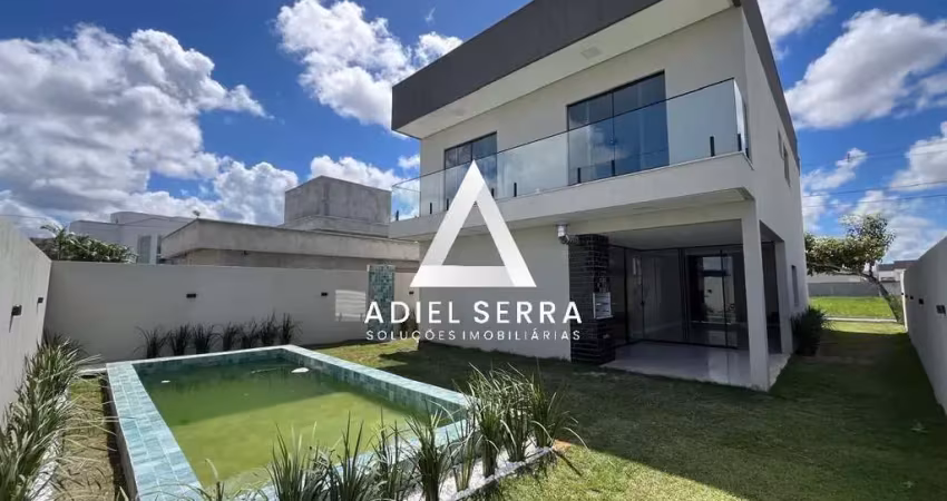 Terras alphaville | casa duplex | 219m² | 4/4 (3 suítes) | moderna com piscina | total infraestrutura de lazer