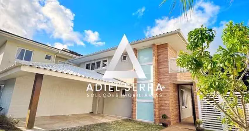Alphaville 1 | casa | 450m² | 4 suítes + escritório | piscina | varanda gourmet | escritório | total infraestrutura de lazer