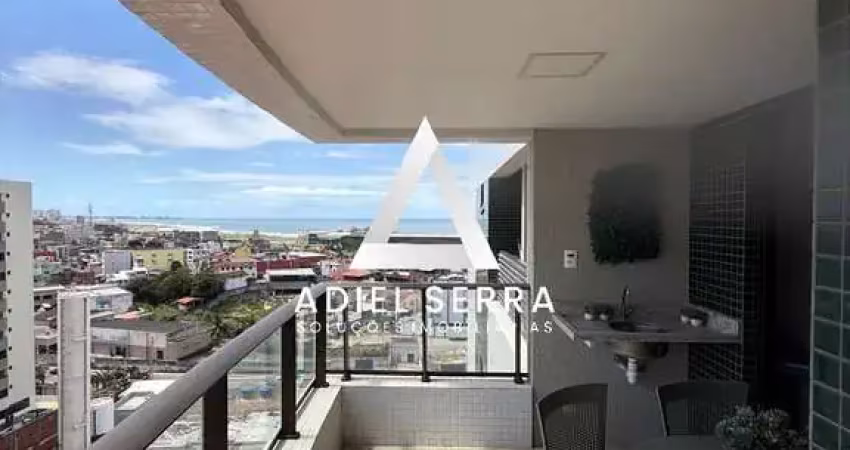 Armação | mobiliado | 65m² | 2/4 | 1 suíte | nascente | vista mar | total infraestrutura de lazer