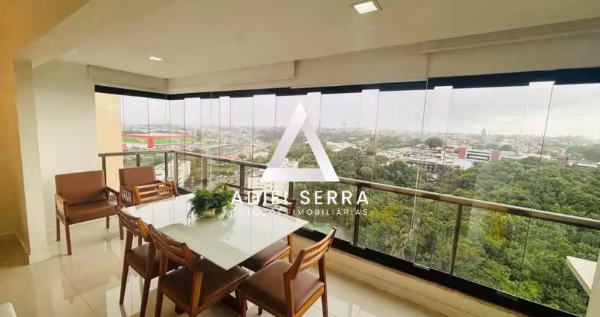 Brisas residencial clube | apartamento 106m² | 3/4 sendo 1 suíte + home office | varanda gourmet | andar alto