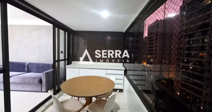 Alphaville i | 1/4 | 52m² | semi mobiliado | varanda | total infraestrutura de lazer
