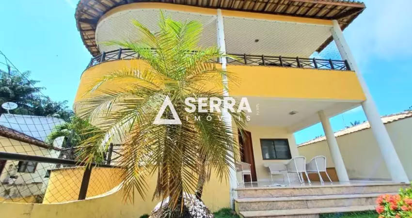 Villas do bosque ? estrada do coco | casa 5/4 sendo 4 suítes | 450 m² | piscina, gourmet e vista verde