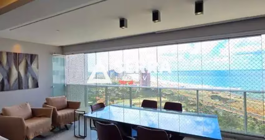 Pituaçu | 3 suítes | 142 m² | vista mar | decorado | varanda gourmet | total infraestrutura de lazer