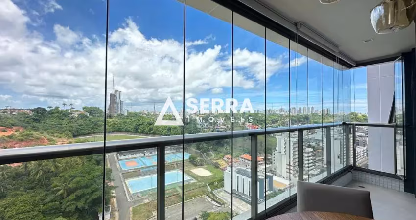 Ondina | 2 quartos | 60m² | vista avenida | porteira fechada | 1 vaga | total infraestrutura de lazer