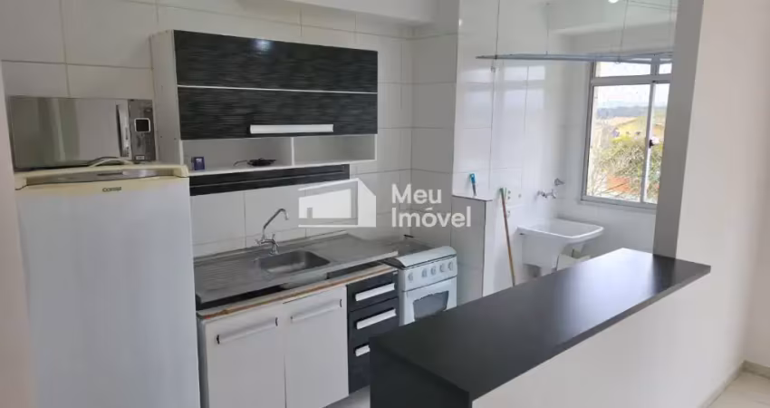 Aluguel apartamento 2 dormitórios semi mobiliado - residencial vistta flamboyant - zona sudeste