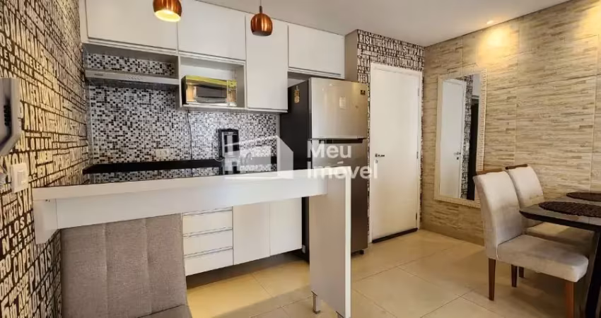 Aluguel apartamento mobiliado 1 dormitório 35m² condomínio choice vale - em frente ao center vale shopping