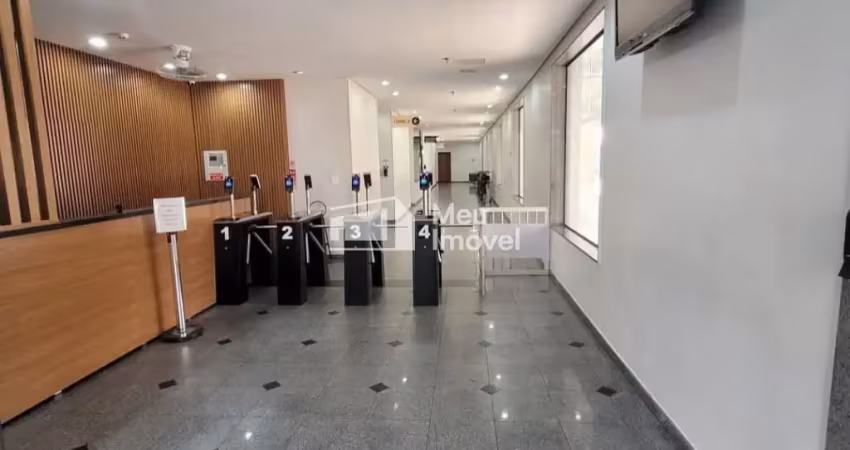 Sala comercial com ar-condicionado e vista panorâmica no condomínio tech tower – centro de são josé dos campos/sp – estrutura corporativa ideal para escritórios e consultórios.