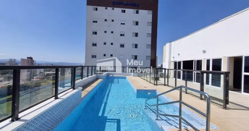Aluguel apartamento 1 dormitório com ar condicionado - condomínio choice - ao lado do centervale shopping - jardim oswaldo cruz - são josé dos campos