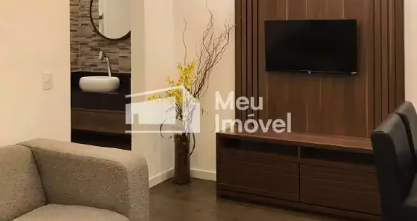 Apartamento 40m² - 1 dormitórios - jardim esplanada - mobiliado - zona oeste - são josé dos campos.