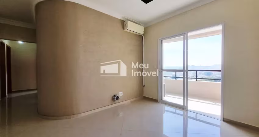 Luc aluga apartamento com sacada | 3 quartos (1 suíte) | 85m²  andar alto – edifício solar do barão
